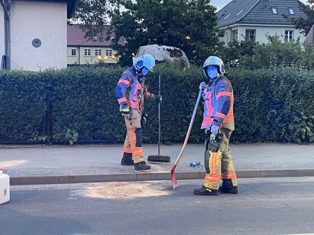 33jährige Alt Ruppinerin kollidiert mit Katze stürzte und